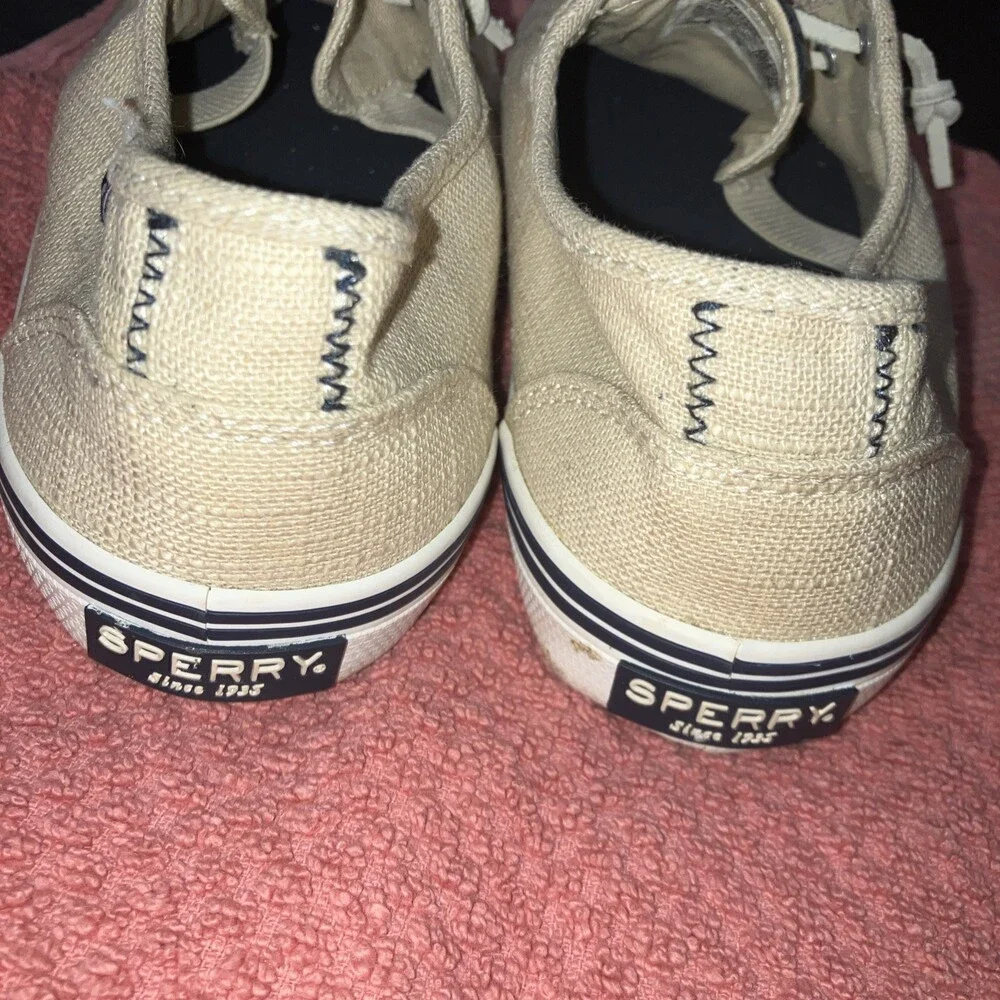 Sperry SZ 10 Women’s Top Slider Beige Loafers - Picture 2 of 7